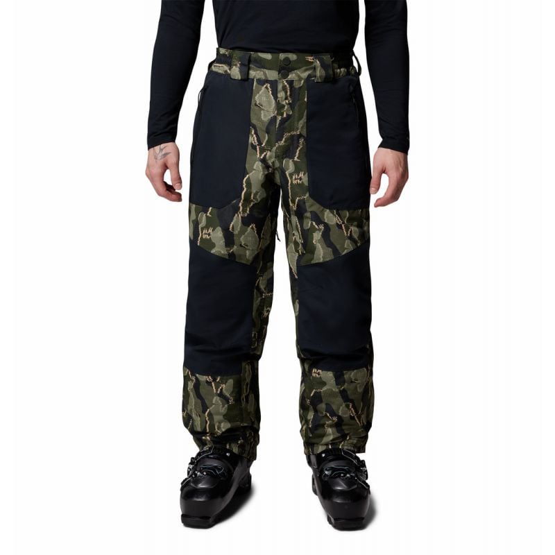 Hiihtohousut painatuksella Columbia Coreshot (Greenscape Treebark Print/Black) Miehet