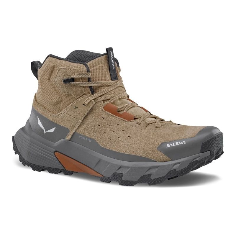 Zapatos de senderismo Salewa PEDROC 2 LEATHER MID PTX M (Quicksand/Bungee Cord) hombre