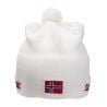 SWIX Traditionele muts met vlag (wit)