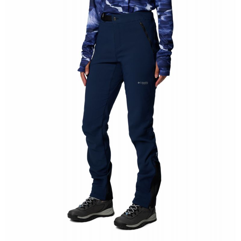 Pantalon de Randonnée Softshell COLUMBIA Vast Canyon Omni-Heat Infinity (Collegiate Navy) Femme