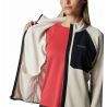 Fleece Columbia Triple Canyon Grid Fleece FZ (Dark Stone Heather/Black) Women