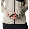Fleece Columbia Triple Canyon Grid Fleece FZ (Tumman kiven heather/Musta) Naisille