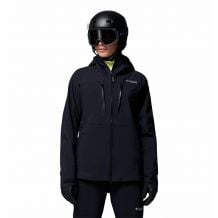 Waterproof Jacket Columbia Platinum Peak II 3L Shell (Black) Women