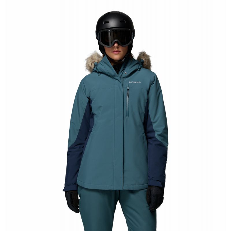Hiihtotakki Columbia Ava Alpine II (Everblue/Collegiate Navy) Naisille