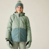 Lasten Send It! Hiihtotakki Glacier Green/Element Grey