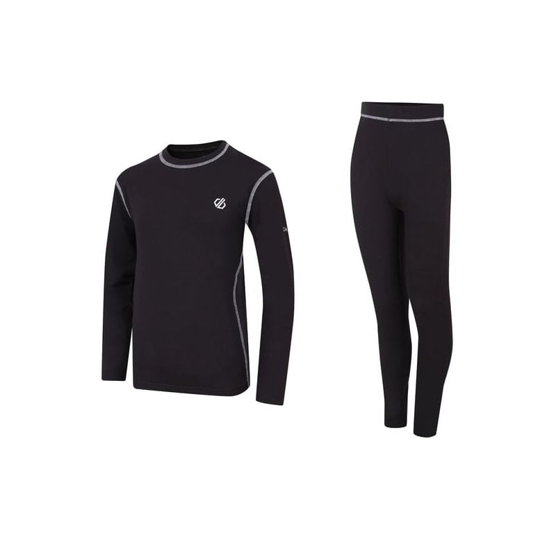 Kids' Pow II Baselayer Set Black