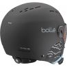Visir skihjelm Bollé Quiz Visir (matt svart blå med oransje pistol visir Kat. 2) Barn