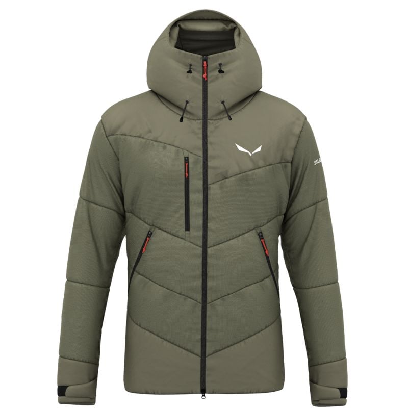 Down jacket Salewa Ortles Heavy 2 Powertex Down Jacket (faded green) Men