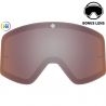 Máscara de esquí SPY Marauder EVERBLACK - HAPPY BOOST ICE BLUE MIRROR + HB LL CORAL (Negro)