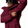 W Lay D Down V Jacket-Rich Wine