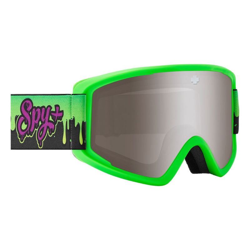 Skimaske SPY Crusher Elite Jr Eco (Slime - Silver Mirror) - Junior