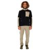 Protest PRTBleaker utendørs full zip topp (True Black)