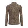 Protest PRTRefuzzy 1/4 zip aktiivinen paita (True Black)