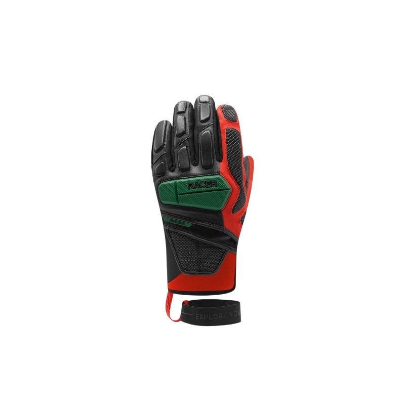Skihansker Racer Racing Pro (Svart/Rød) Herre