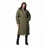 Piumino lungo Columbia Pike Lake III (Stone Green) Donna