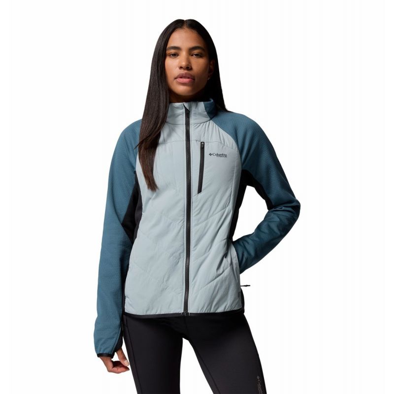 Technische Hybridjacke Columbia Arctic Crest (Crushed Blue/Everblue/Black) Damen