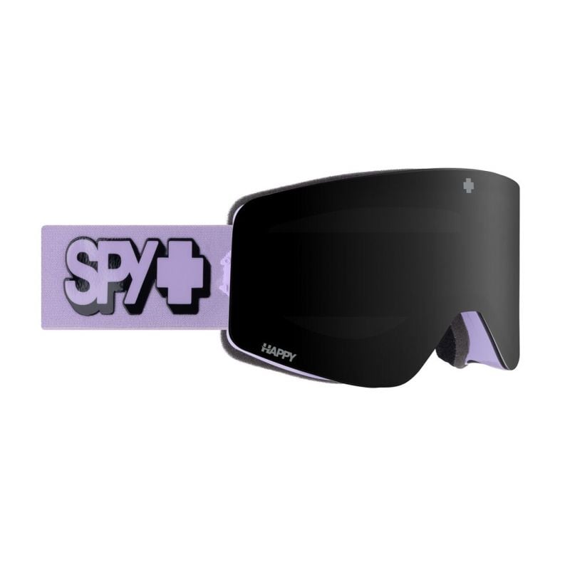 SPY MARAUDER SE LAVENDER - HAPPY BLACK MIRROR + HAPPY LL PERSIMMON SILVER MIRROR ()