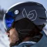 Casque de ski à visière BOLLE V-RYFT PURE (Grey Matte - Photochromic Blue Cat 1 to 3)