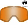 Masque de ski SPY Marauder Everblack Happy Bronze Black Mirror + Happy LL Persimmon Silver Mirror