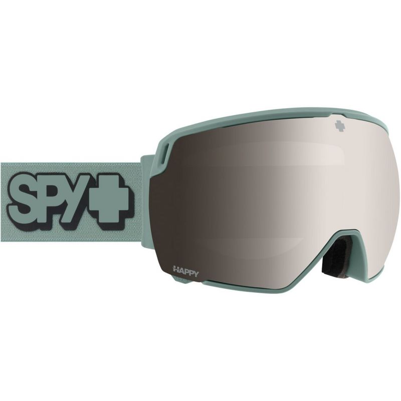 Skimaske SPY Waypoint (Steel Gray - Happy Bronze Silver Mirror + Happy LL Persimmon Silver Mirror)