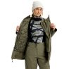 Burton Chaqueta 3-en-1 Reserve 2L para mujer (Musgo del bosque)