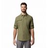 Skien Valley LS Skjorte M-Stone Green
