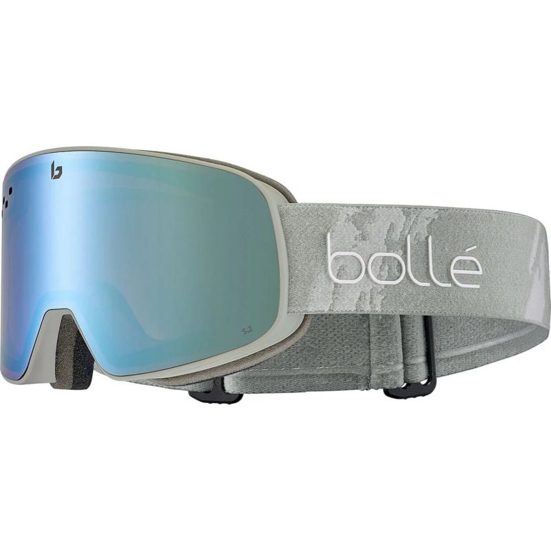 Skibriller BOLLE NEVADA (Grey Camo Matte - Azure cat 2)