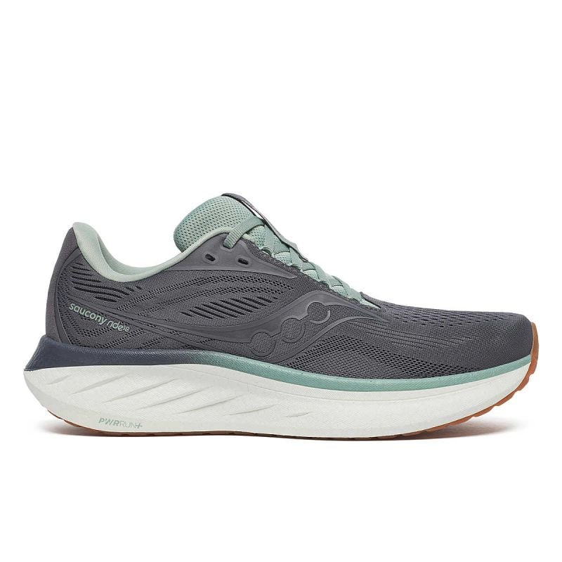 Scarpe da running Saucony RIDE 18 (Carbon/Iceberg) Uomo