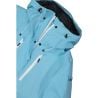 CMP DAMES JAS FIX HOOD (TOPAZIO)