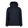 CMP CHAQUETA MAN FIX HOOD (NEGRO AZUL)