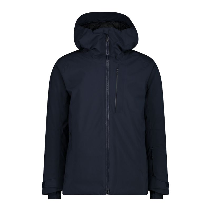 Skijacke CMP JACKET FIX HOOD (BLACK BLUE) Herren