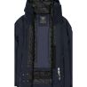 CMP HERR JACKEN FIX HOOD (SCHWARZ BLAU)
