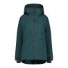 Chaqueta de esquí CMP JACKET FIX HOOD (TREK GREEN) Mujer