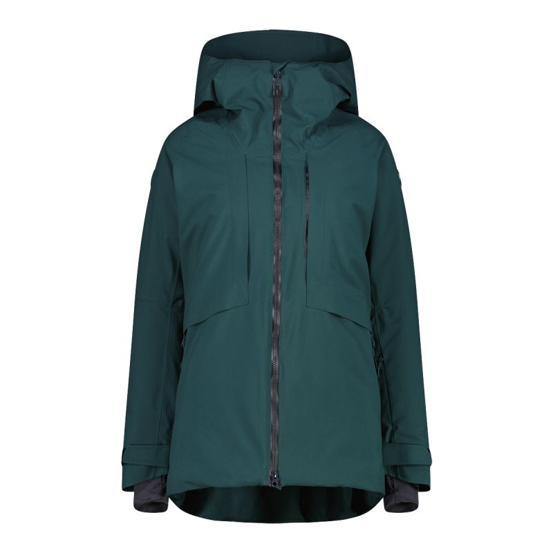 Skijacka CMP JACKET FIX HOOD (TREK GREEN) Dam