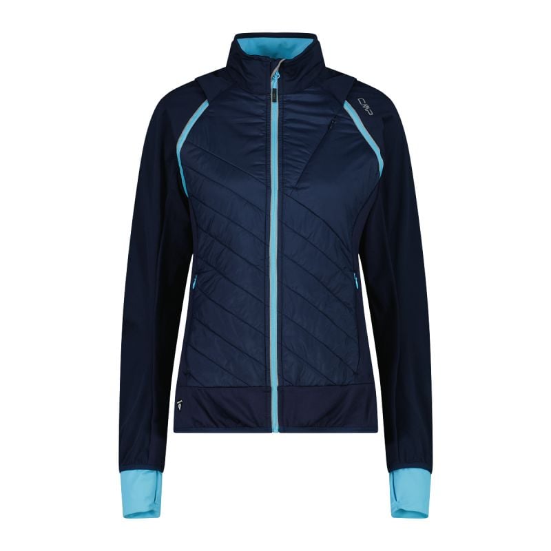 Chaqueta híbrida CMP JACKET WITH DETACHABLE SLEEVES (BLUE INK) Mujer