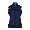 CMP CHAQUETA DE MUJER CON MANGAS DESMONTABLES (TINTA AZUL)