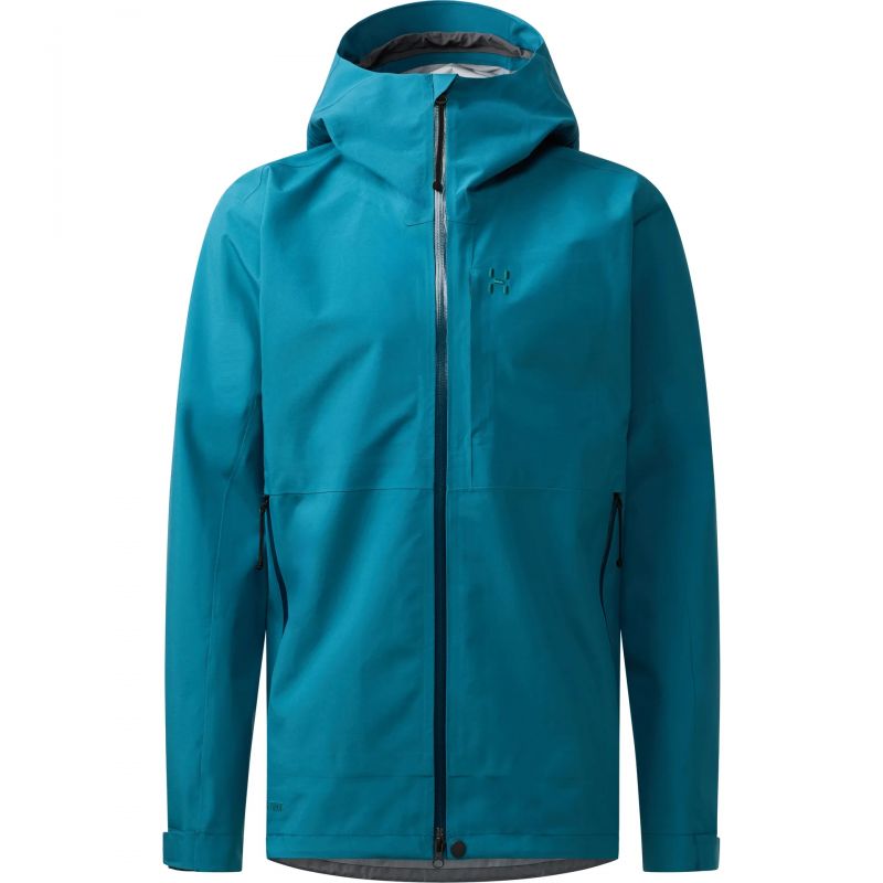 Wasserdichte Jacke HAGLOFS Front Proof II Jacket Men (Deep Teal) Herren