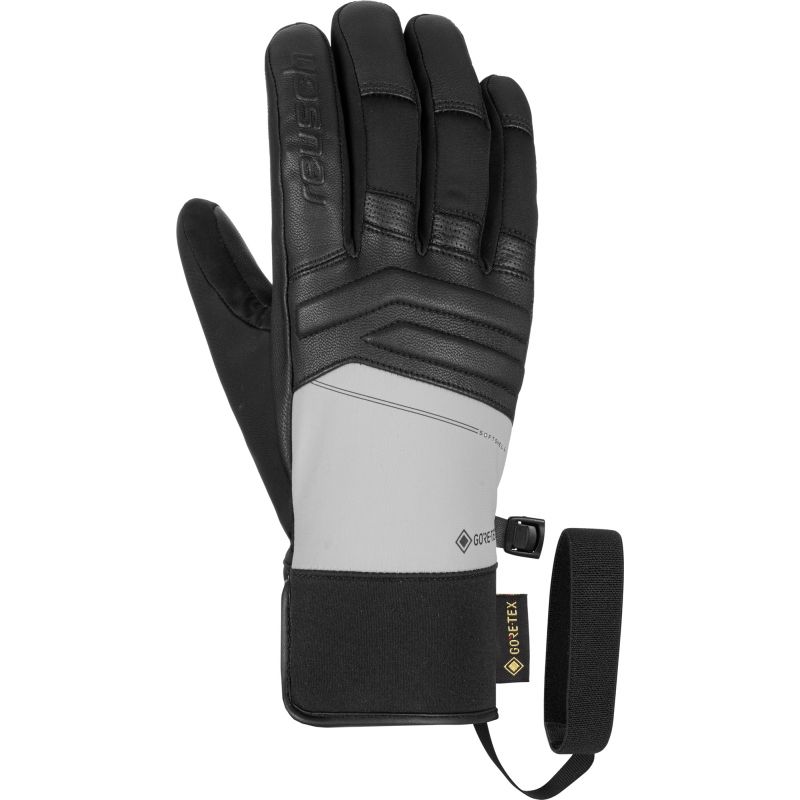 Guanti da sci REUSCH Jupiter GORE-TEX (grigio ghiacciaio / nero) Unisex