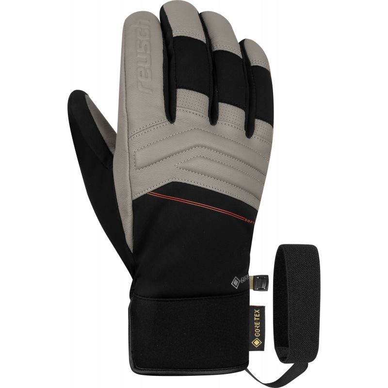 Skihansker REUSCH Jupiter GORE-TEX (svart / grå / rød) Unisex