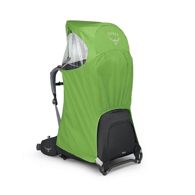 Funda de lluvia para portabebés Poco Raincover (Verde Limón)