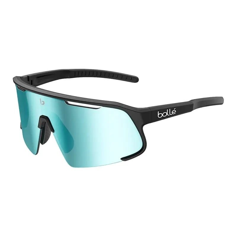 Sonnenbrille BOLLE SPEEDCHASER (Schwarz Matt - TNS Ice - 2 mm) Kat. 3