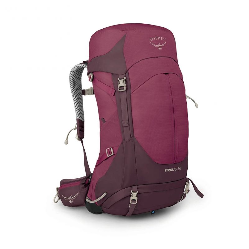 Ryggsäck för vandring Osprey Sirrus 36 (Elderberry Purple/Chiru Tan) Dam