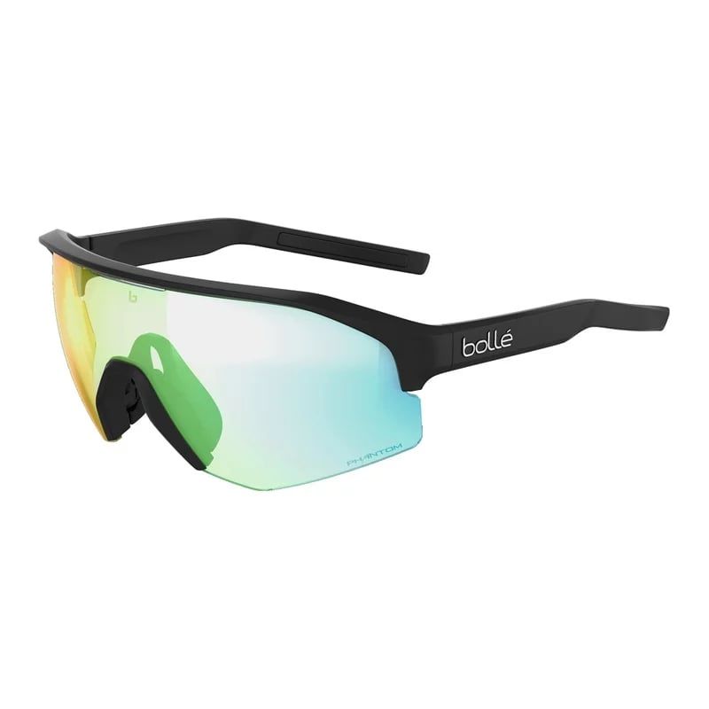 Sonnenbrille BOLLE LIGHTSHIFTER XL (Schwarz Matt - Phantom Clear Green Photochromic) kat 1 bis 3