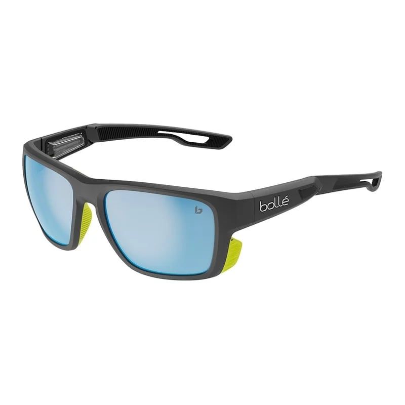 Occhiali da sole BOLLE AIRDRIFT (Nero Opaco Acido - Blu Cielo Polarizzato) cat 3