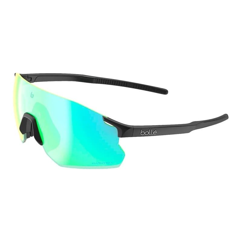 Occhiali da sole BOLLE ICARUS (Nero Opaco - Phantom Clear Green Photochromic) cat 1 a 3