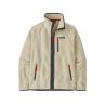 Polaire Patagonia M's Retro Pile Jkt (Pelican w/Smolder Blue) Uomo
