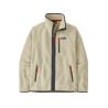 Fleece Patagonia M's Retro Pile Jkt (Pelican w/Smolder Blue) Men