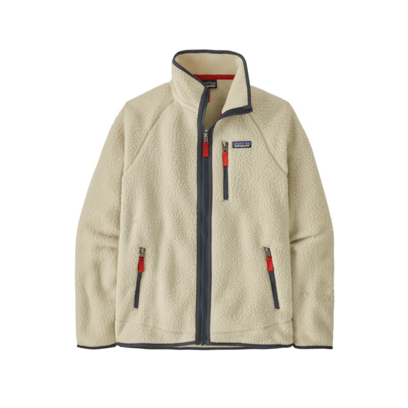 Forro Patagonia M's Retro Pile Jkt (Pelican w/Smolder Blue) Hombre