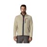 M's Retro Pile Jkt Pelican w/Smolder Blue