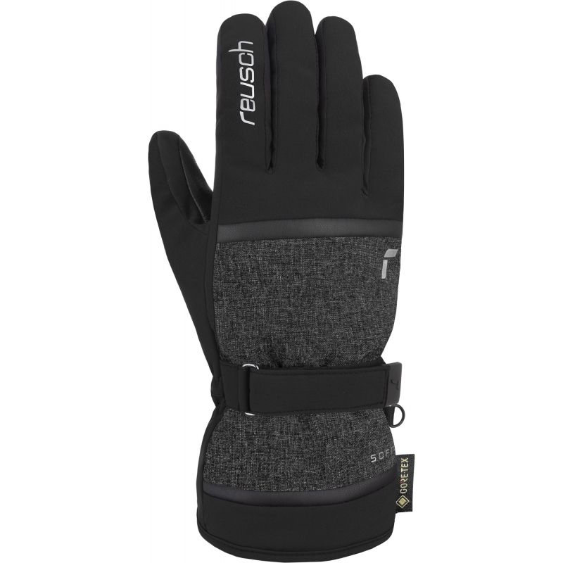 Hands REUSCH Alison GORE-TEX (Zwart/zwarte mélange) Dames